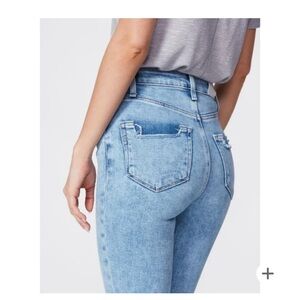 Paige Ultra High Rise Cindy Raw Hem 24